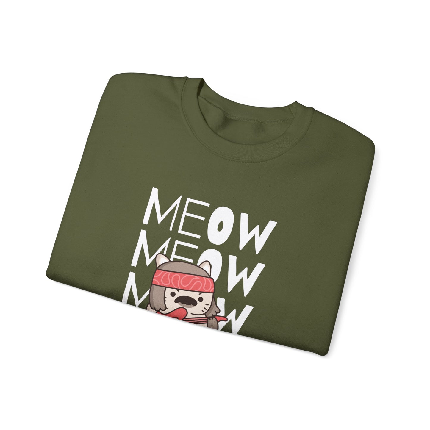 MEOW (Unisex Sweatshirt) -2 available models)