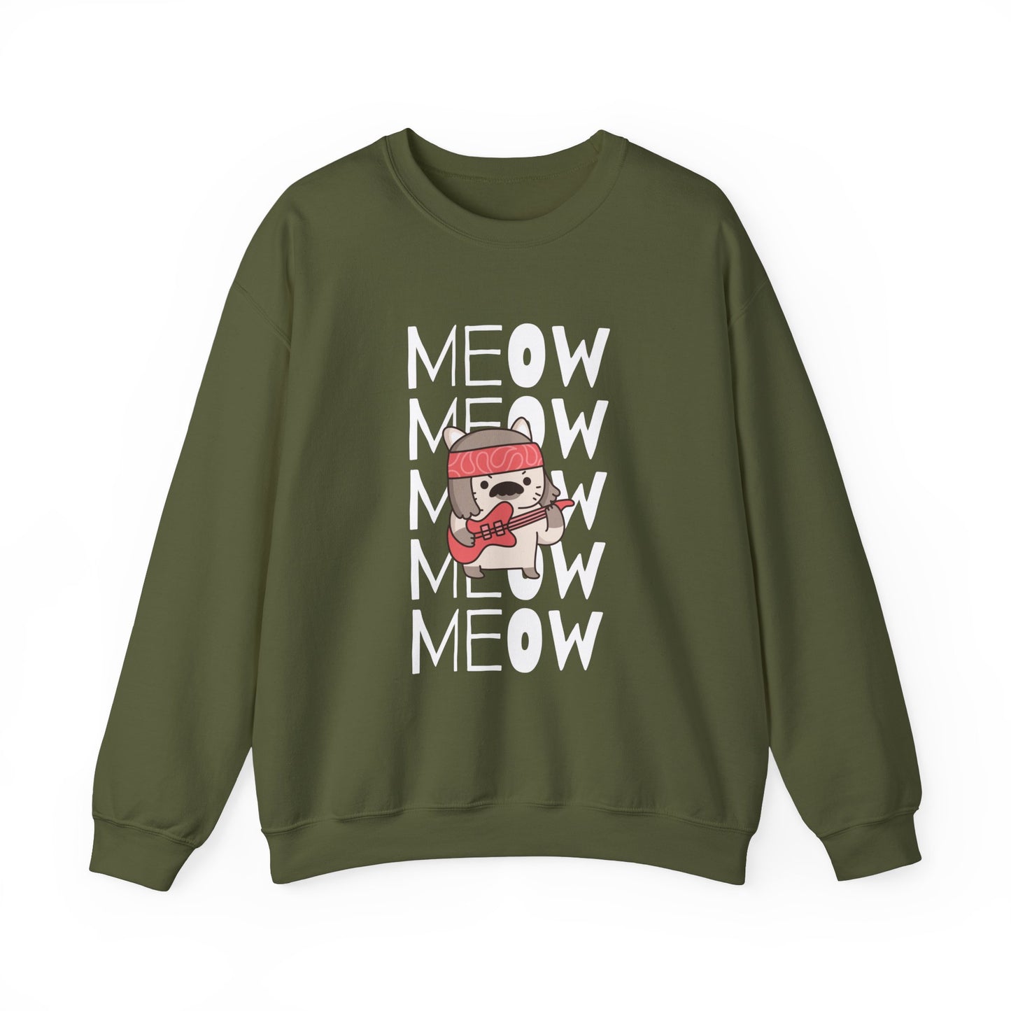 MEOW (Unisex Sweatshirt) -2 available models)