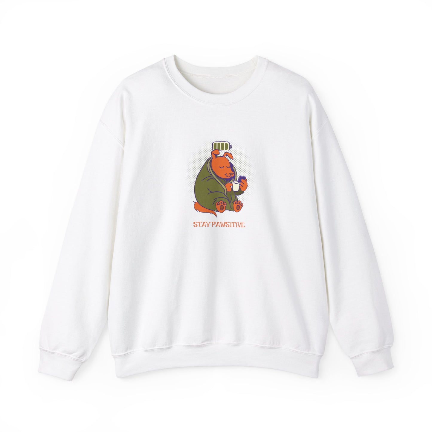 STAY PAWSITIVE (Unisex Sweatshirt)