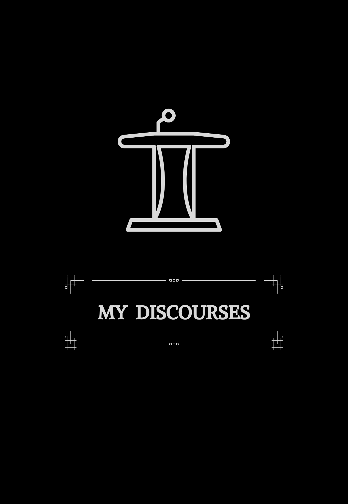 My Discourses Journal(PRINTABLE)