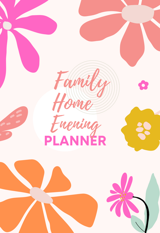 Family Home Evening Planner (PRINTABLE)