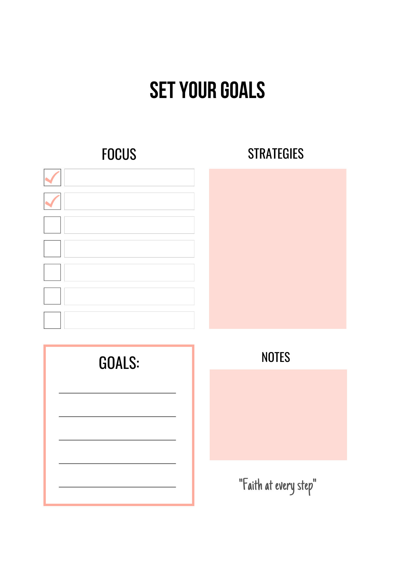 LDS Sister Post Mission Planner (PRINTABLE)