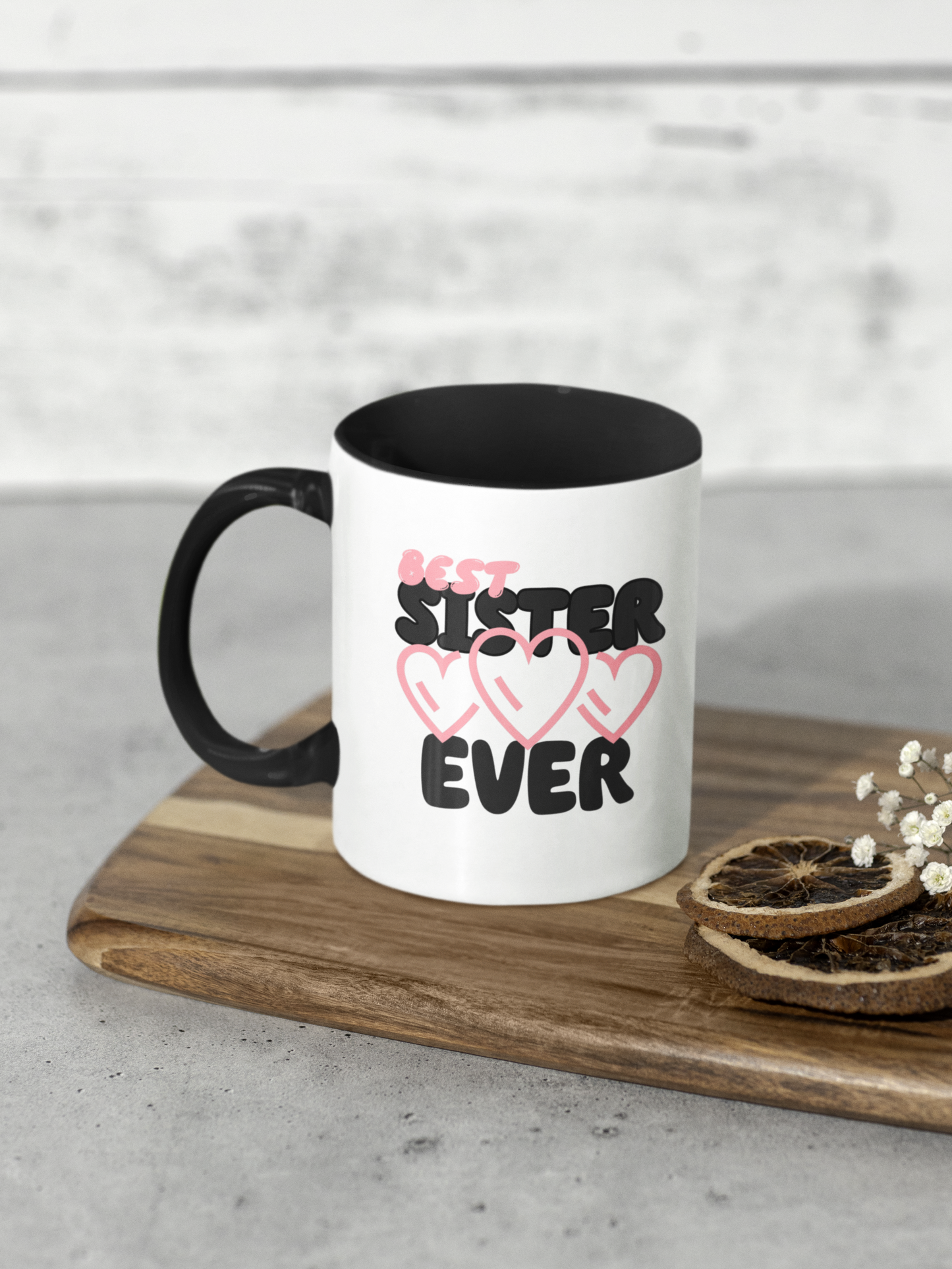 Mug - BEST SISTER EVER  Mug (11, 15oz)