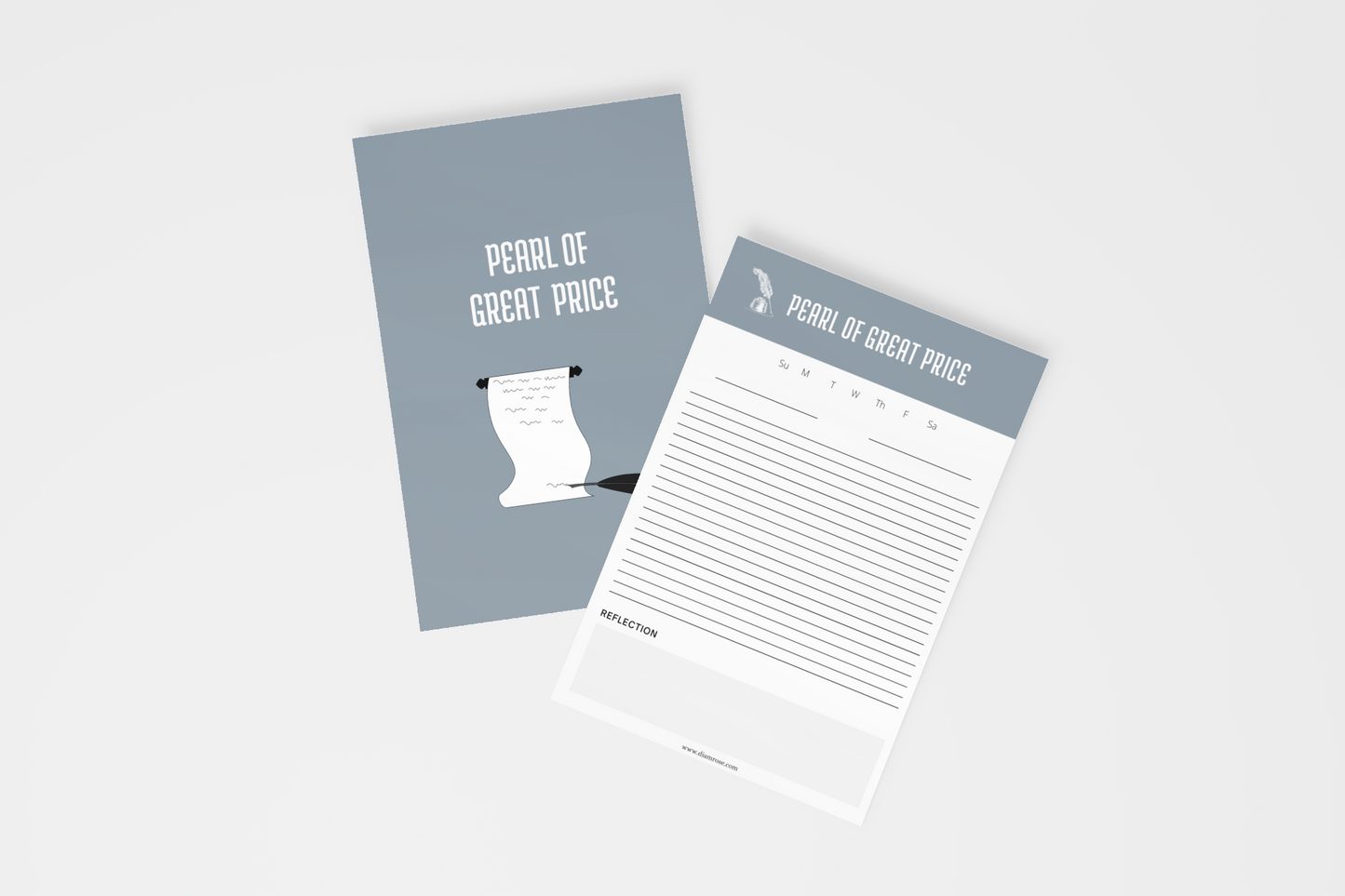 PEARL OF GREAT PRICE NOTEPAD (PRINTABLE)